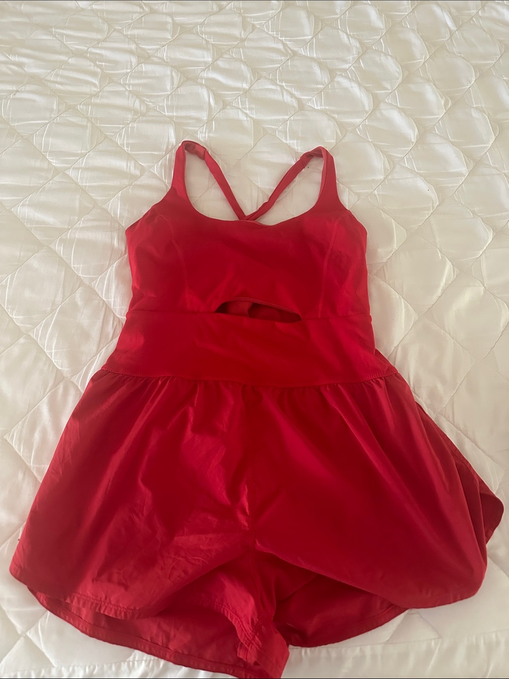 FP Movement by Free People Red Athletic One Piece